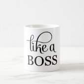 Wie ein Boss Kaffeetasse (Mittel)