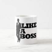 Wie ein Boss Kaffeetasse (Mittel)