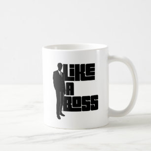Wie ein Boss Kaffeetasse