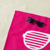 Wie ein Boss lustiges Badetuch für ihn oder ihn (Beispiel)