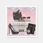 Wie ein Boss Luxury Serviette (Vorderseite)