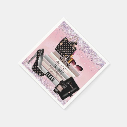 Wie ein Boss Luxury Serviette (Ecke)