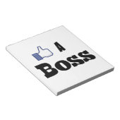 Wie ein Boss Notizblock (angewinkelt)
