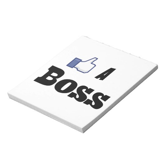 Wie ein Boss Notizblock (Rotiert)