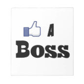 Wie ein Boss Notizblock (Vorderseite)