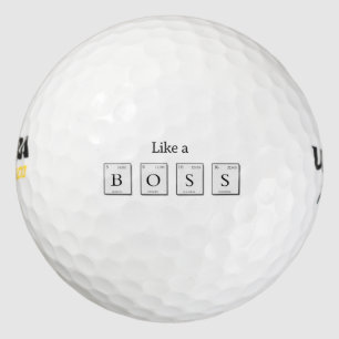 Wie ein Boss Periodic Elements Golf Ball