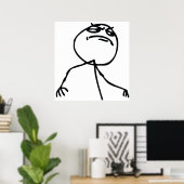 Wie ein Boss Poster (Heimbüro)