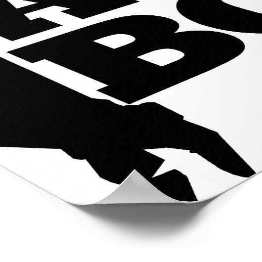 Wie ein Boss Poster (Ecke)