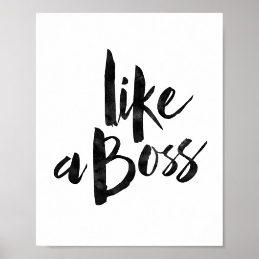 Wie ein Boss Poster (Vorne)