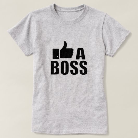 Wie ein Boss-T - Shirt (Design vorne)