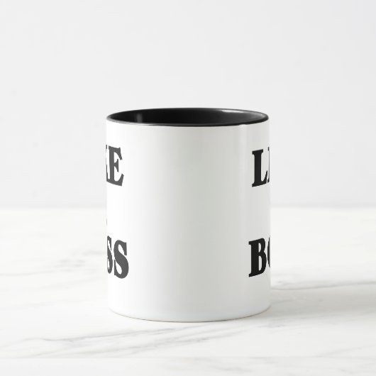 Wie ein BOSS Tasse (Zentrum)