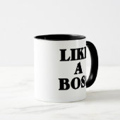 Wie ein BOSS Tasse (VorderseiteRechts)