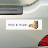 Wie ein Chef Autoaufkleber (Auf Auto)