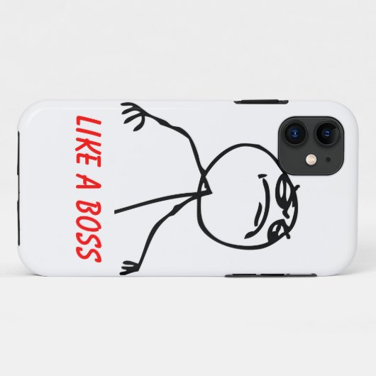 Wie ein Chef Case-Mate iPhone Hülle (Rückseite (Horizontal))