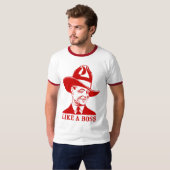 "WIE ein CHEF" der Raglan-Baseball-T - Shirt (Vorne ganz)