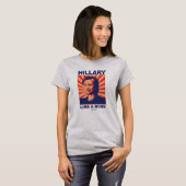 Wie ein Chef - Hillary-Propaganda - Politiclothes T-Shirt (Vorne ganz)