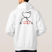 Wie ein Chef Hoodie (Rückseite)