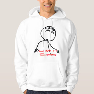 Wie ein Chef Hoodie