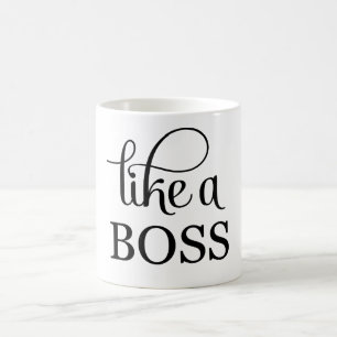 Wie ein Chef Kaffeetasse