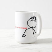 Wie ein Chef Kaffeetasse (VorderseiteRechts)