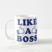 Wie ein CHEF!!! Kaffeetasse (Links)