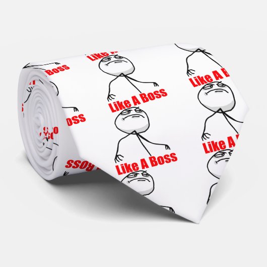 Wie ein Chef Krawatte (Gerollt)