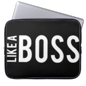 WIE ein CHEF Laptopschutzhülle (Vorderseite)