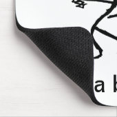 wie ein Chef Mousepad (Ecke)