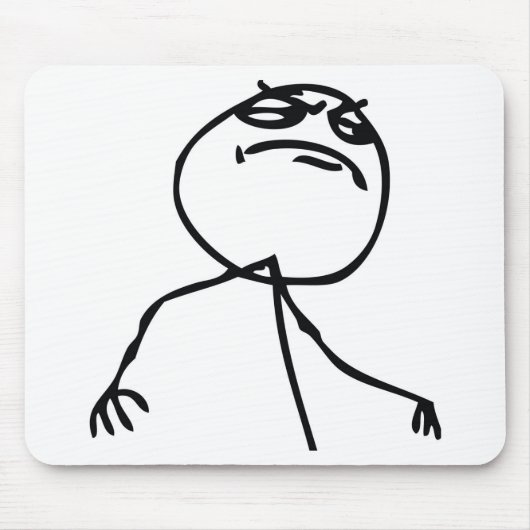 Wie ein Chef Mousepad (Vorne)