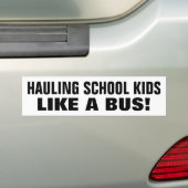 Wie ein Chef oder ein Bus? Ja! Autoaufkleber (Auf Auto)