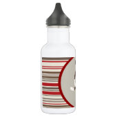 Wie ein Chef-Socken-Affe mit Krawatte auf roten Trinkflasche (Links)