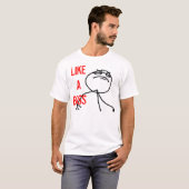 Wie ein Chef T-Shirt (Vorne ganz)