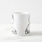 Wie ein des Chefs Raserei-Comic meme yeah Kaffeetasse (Mittel)