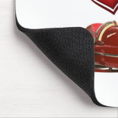 Wie ein Fahrrad mit einem Beiwagen Mousepad (Ecke)