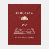 Wie ein Fehler in einem Teppich Fleecedecke (Vorderseite)