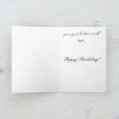 Wie ein feiner Wein Karte (Innenseite)