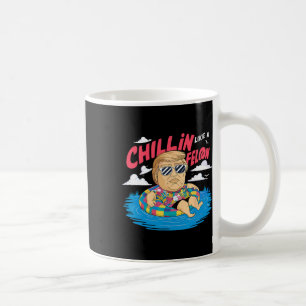 Wie ein Felon Donald Trump bei einer Beach-Wahl Kaffeetasse