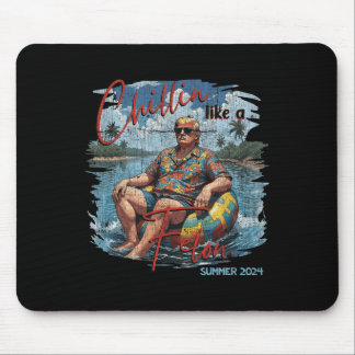 Wie ein Felon Retro Sommer Vintagen lustigen Trump Mousepad