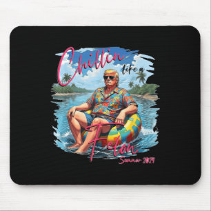 Wie ein Felon Trump für Präsident 2024 Mousepad