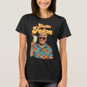 Wie ein Felon Trump Präsident 2024 Amerika wieder T-Shirt