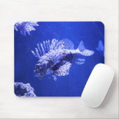 Wie ein Fisch im Wasser Mousepad (Mit Mouse)