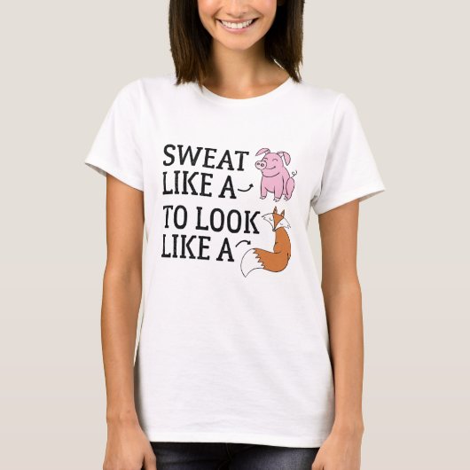 Wie ein Fuchs aussehen T-Shirt (Vorderseite)