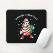 Wie ein ganzer Snack Weihnachtsbaum Snack Ca Mousepad (Mit Mouse)