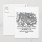 Wie ein großes Schachspiel im Wunderland Postkarte (Vorne/Hinten)