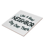 Wie ein guter Nachbar, der dort drüben bleibe Fliese (Seite)