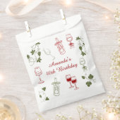 Wie ein guter Wein mit dem Alter wird Geschenktütchen (Ausgeschnitten)