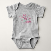 Wie ein Heaven Baby Bodysuit Baby Strampler (Vorderseite)