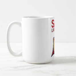 Wie ein Held sparen – Super Sparschwein  Kaffeetasse