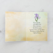 Wie ein Iris Ihre Geburtstagspersonen Karte (Innenseite)