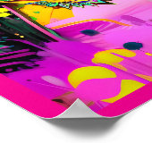 Wie ein Kuss im dunklen Abgrund Poster (Ecke)